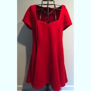 ✨Torrid | size 1 (XL) red cable knit dress✨
